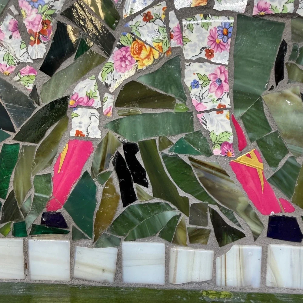 Debby Locke‎ Handcrafted Pisquette Mosaic Horse Tray